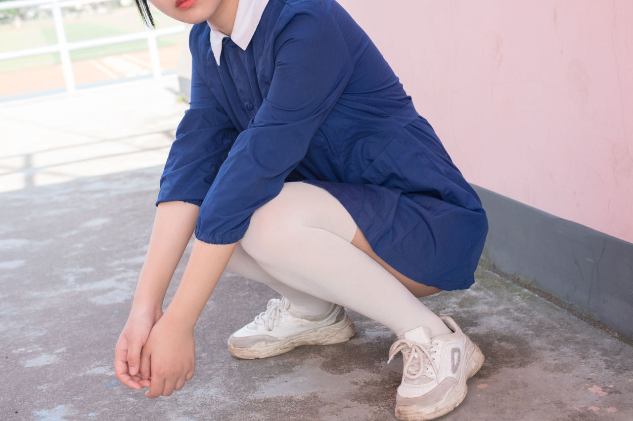 [森萝财团] BETA-018 JK白丝外拍 萝莉丝袜写真